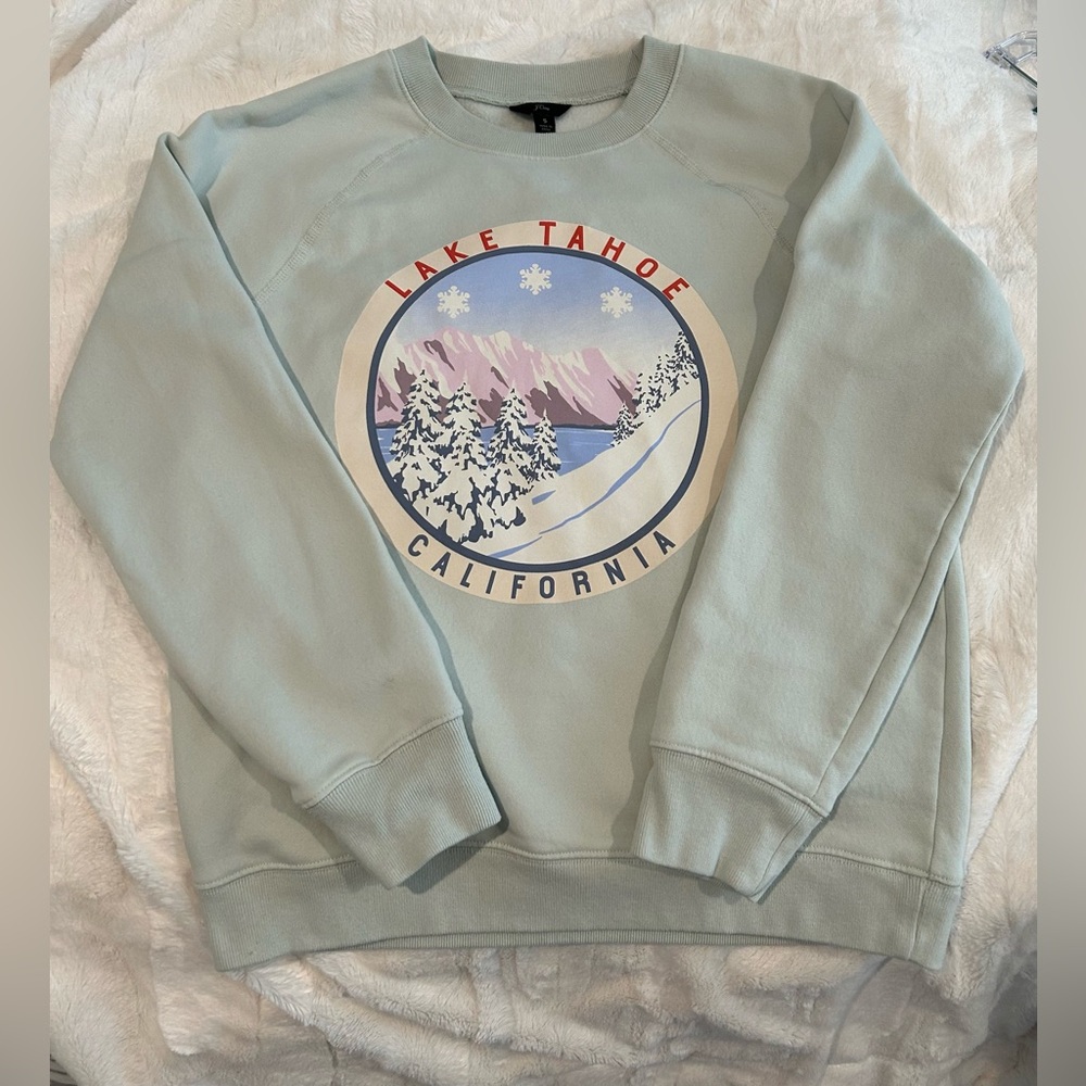 J.Crew Lake Tahoe Pullover Sweatshirt